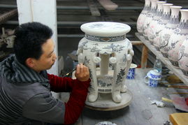 参观大埔陶瓷制作工艺